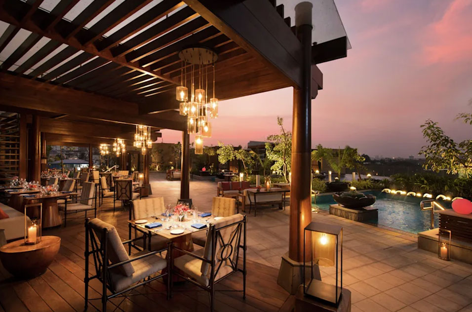 Conrad Bangalore ( interiors of public Area & spa)